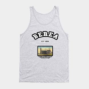 🏹 Berea Ohio USA Strong, Vintage Church Photo, City Pride Tank Top